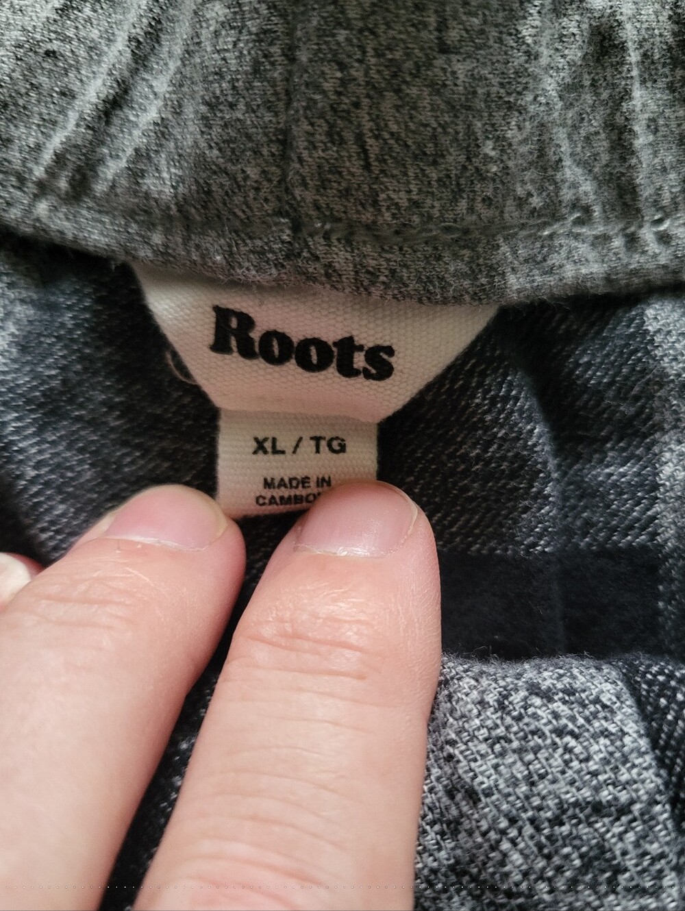 Roots Men's Buffalo Plaid Flannel Pajama Pants - Picture 5 of 6